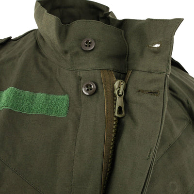 La Défense Belge Belgium Cold War Era Army Green Cotton M64-M88 6-pocket Field Jacket - Top Rank Vintage