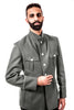 Redesigned DDR East German Army Gray Wool  4 Pocket Jacket