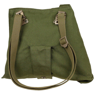 Swedish M59 Army Green Canvas Shoulder bag - Top Rank Vintage
