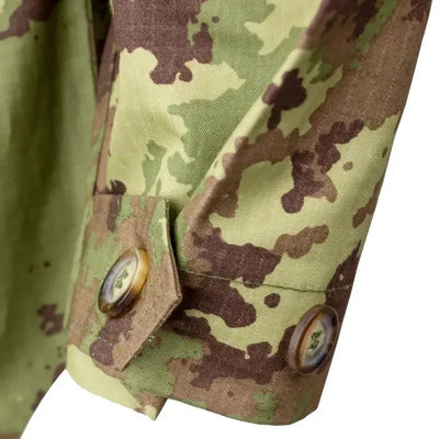 Italian Army Escercito Vegetato Camo Field Shirt - Top Rank Vintage