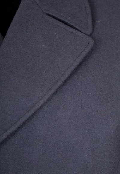 Scandinavian Sverige Swedish Air Force Blue-Gray Overcoat