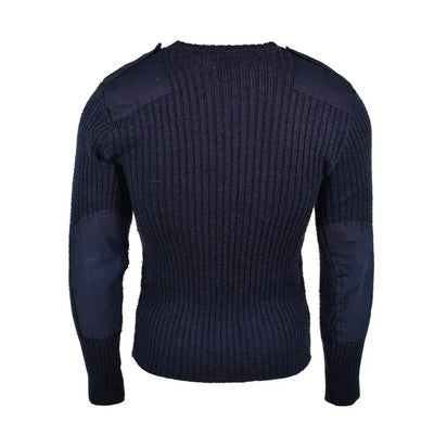 British Royal Navy Commando Style Wool Sweater - Top Rank Vintage