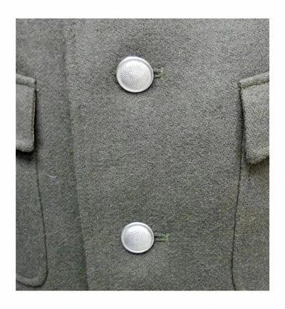 Redesigned DDR East German Army Gray Wool 4 Pocket Jacket - Top Rank Vintage