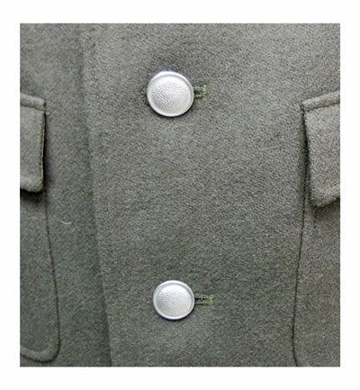Redesigned DDR East German Army Gray Wool  4 Pocket Jacket