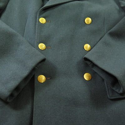 Scandinavian Sverige Swedish Air Force Blue-Gray Overcoat