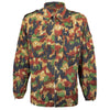 Swiss M83 Alpenflage Field Jacket with iconic six-color TAZ 83 camouflage, durable cotton/poly blend, and zippered sleeves for outdoor adventures.