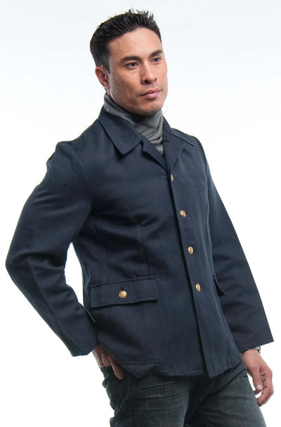 HBT Navy Deck Jacket - Top Rank Vintage