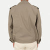 1990s French Armee De Terre Lightweight Bomber Style Khaki Tan Jacket