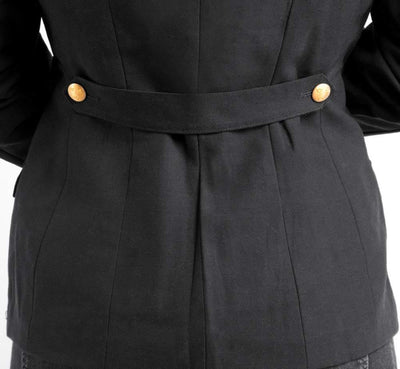 Blue-Gray Women's Blazer - Top Rank Vintage