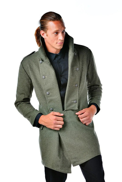 Redesigned WWII Era European Overcoat - Top Rank Vintage