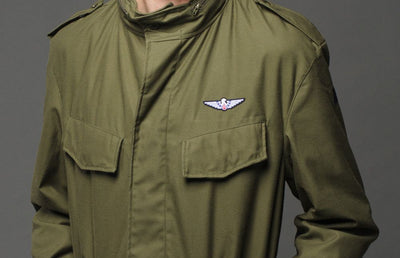 Mandarin Collar Style Lightweight Fatigue M88 Jacket - Top Rank Vintage