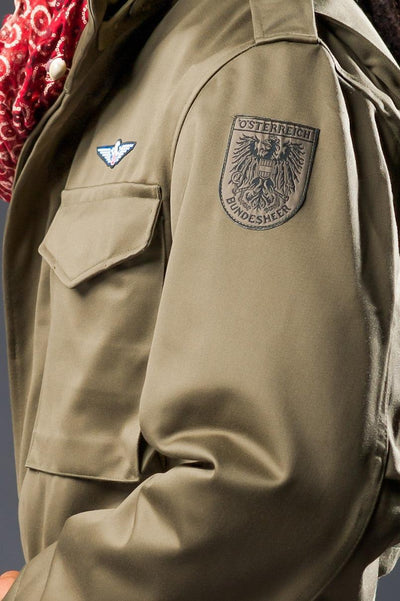 Dark Olive Bundesheer Austrian Österreich Version Classic M65 Jacket Version - Top Rank Vintage