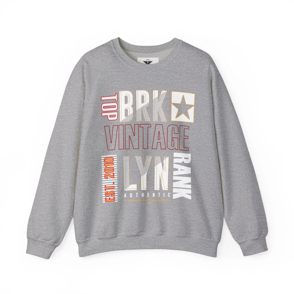 Crewneck Sweatshirt TRV Modern Apparel Brooklyn NYC Graphic 2010 - Top Rank Vintage