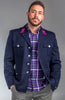 Deutschland DDR Navy Blue Trail Blazer - Top Rank Vintage