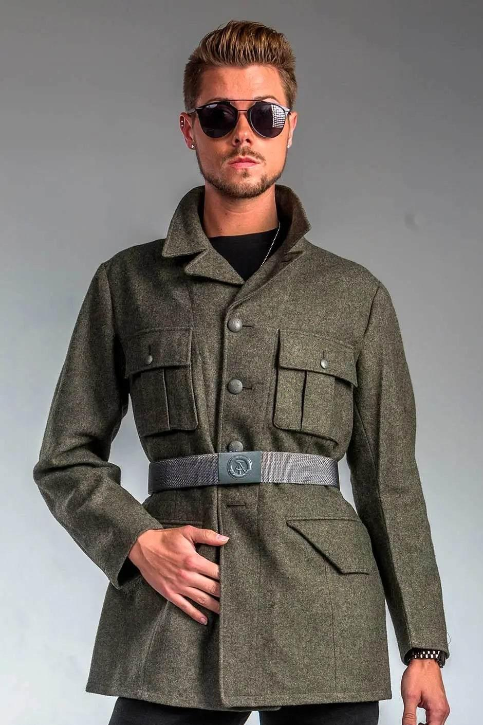 Swedish WWII Wool Era 6-Pocket Battle Field Jacket - Authentic Swedish WWII Wool Era 6-Pocket Battle Field Jacket - Authentic