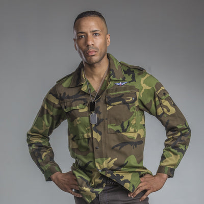Jungle/Woodland Camo Field Shirt