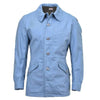 1970s Swedish Civilforsvaret Slant Pocket Cotton Civil Defense Jacket - Top Rank Vintage