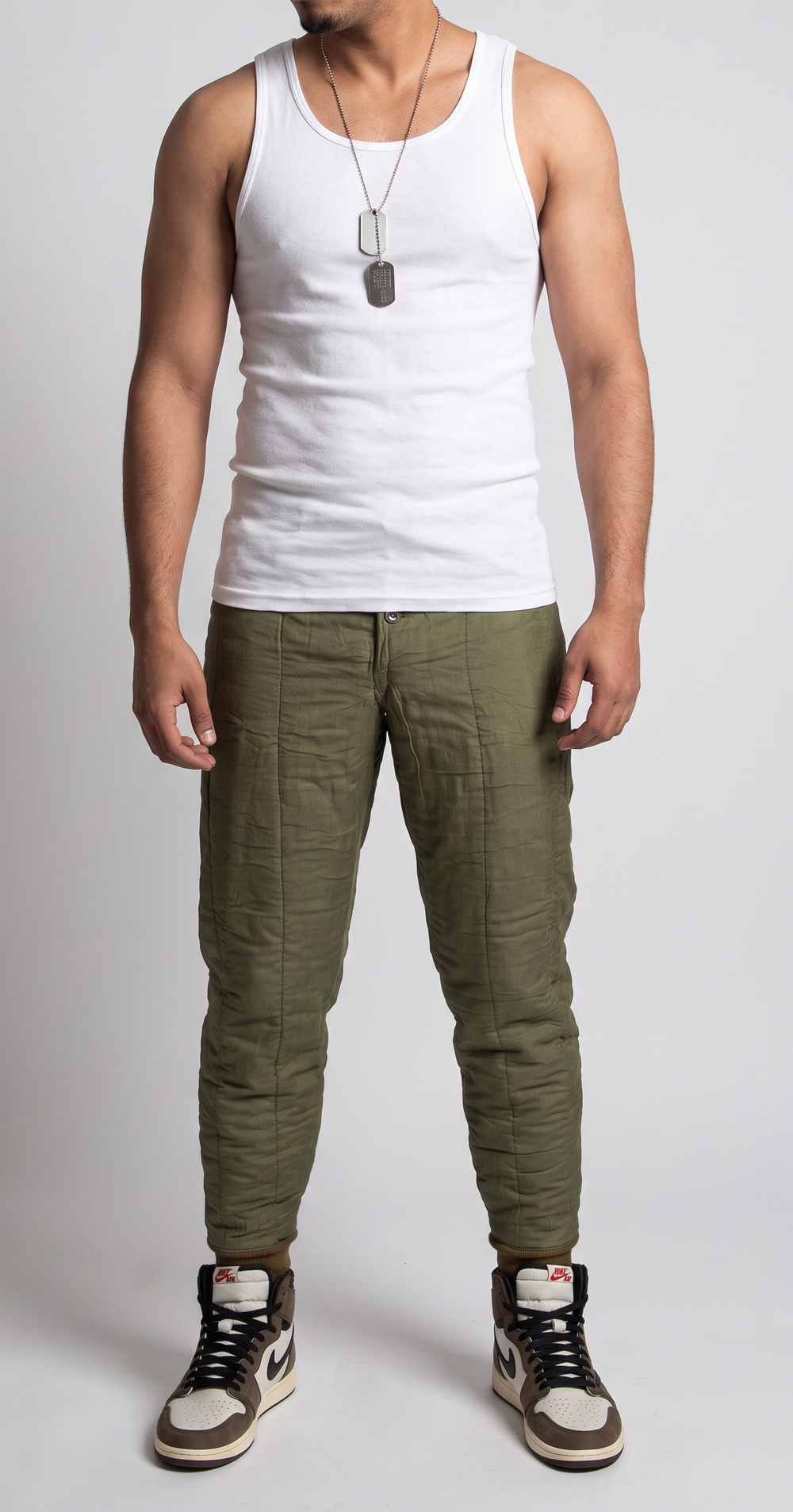 2-in-1 Double Sided Czechoslovakian model vz. 60 cotton Liner Style Chino Pants