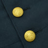 1960s-1970s Vintage Authentic Swedish Military Slim Fitted Blazer