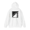 TRV Emblem Unisex White Hooded Sweatshirt