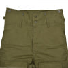 1970s-1980s Czecholovakain Military Vz. 85 M85 Olive Green (Paratrooper) Cargo Pants with Rare Front Thigh Pockets and 2-in-1