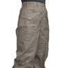 1970s Swedish Military Womens Ladies Civil Defense Field Cargo Chino Cotton Pants