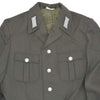 DDR East German Army Gray Wool  4 Pocket Jacket