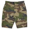 1990s - 2000s Armee De Terre French CCE Camo Vinage Military Cargo Shorts