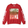 Crewneck Sweatshirt TRV Modern Apparel Brooklyn NYC Graphic 2010