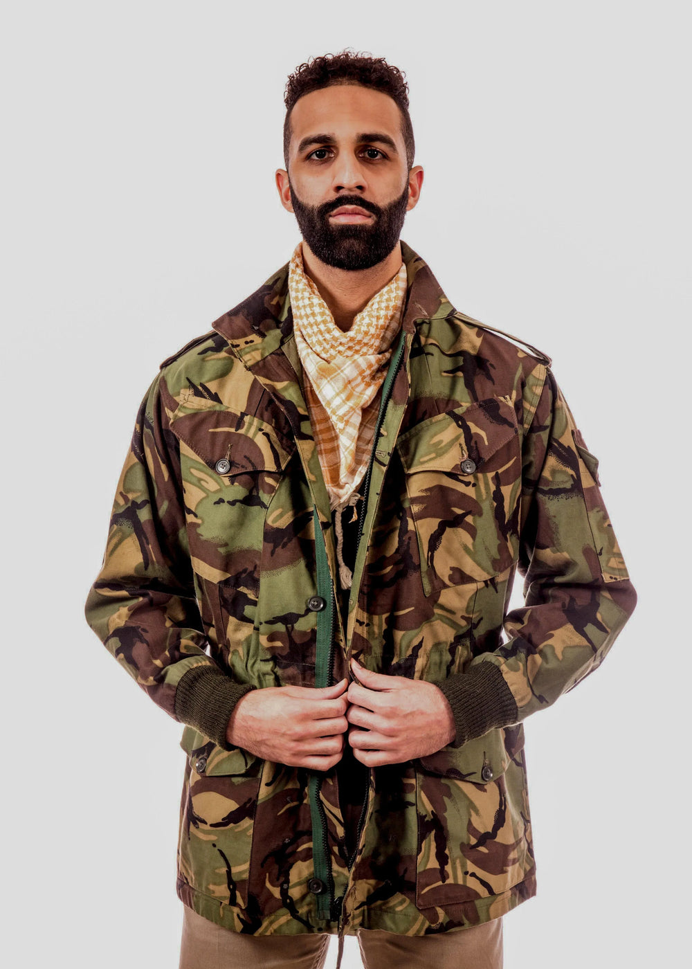 British 1980s Falklands War Era Lightweight  DPM CS95 Field Jacket