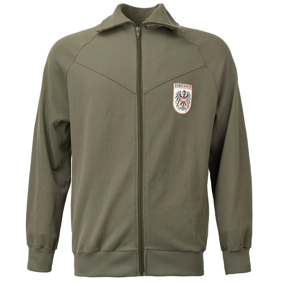 1980s Austian Bundesheer Army Sports PT Track Jacket