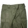 1960s-1970s Belgian Military Vintage M64 Olive Green Cargos Pants