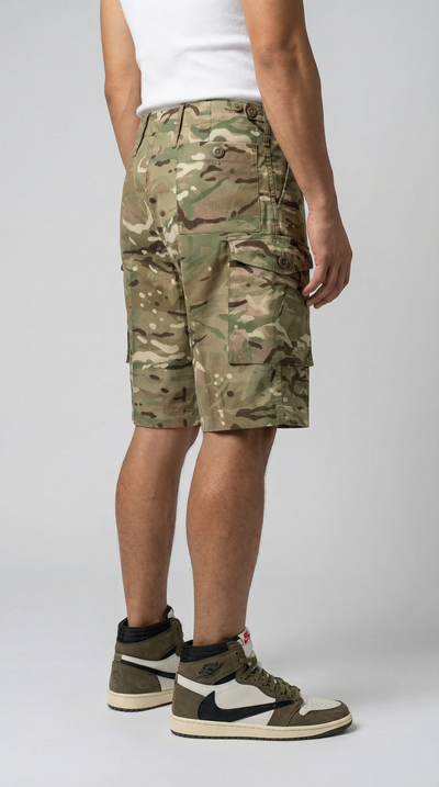 MTP Camo Royal Army Cargo Shorts