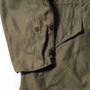 1980S Dutch Royal Army Olive Drab Chino Slant Pocket Army Field Jacket