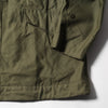 1980S Dutch Royal Army Olive Drab Chino Slant Pocket Army Field Jacket