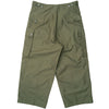 1970s Dutch Army Olive Green Heavyweight Cotton Cargos