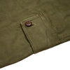1950s Netherland Dutch Military Olive Green Cotton Cargo Shorts