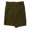 1950s Netherland Dutch Military Olive Green Cotton Cargo Shorts