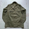 1950s WWII American style Dutch army HBT cotton marine field shirt.