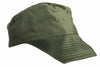 Green cap against a white background