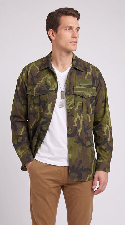 Czech Camo Button-Up