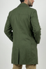 1970s - 1980s Hungarian Cold War Military Army Green Super Lightweight Cotton Parka/ Short Trenchcoat