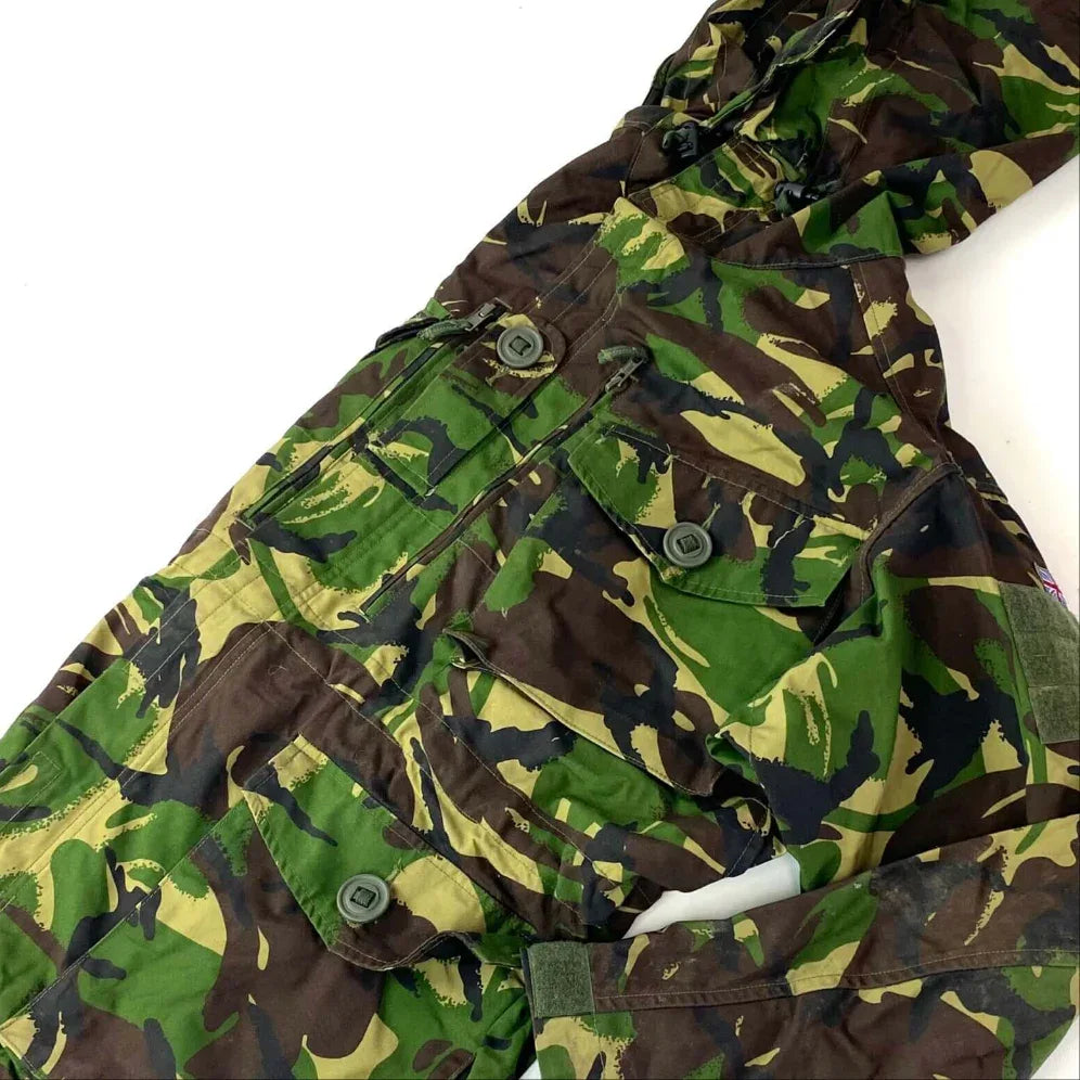 Kombat UK British Army SAS Style Assault Hooded Smock Jacket – BTP Camo – Rip-Stop (S-XXL)