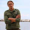 Canvas Soviet Style Cotton Button up Shirt