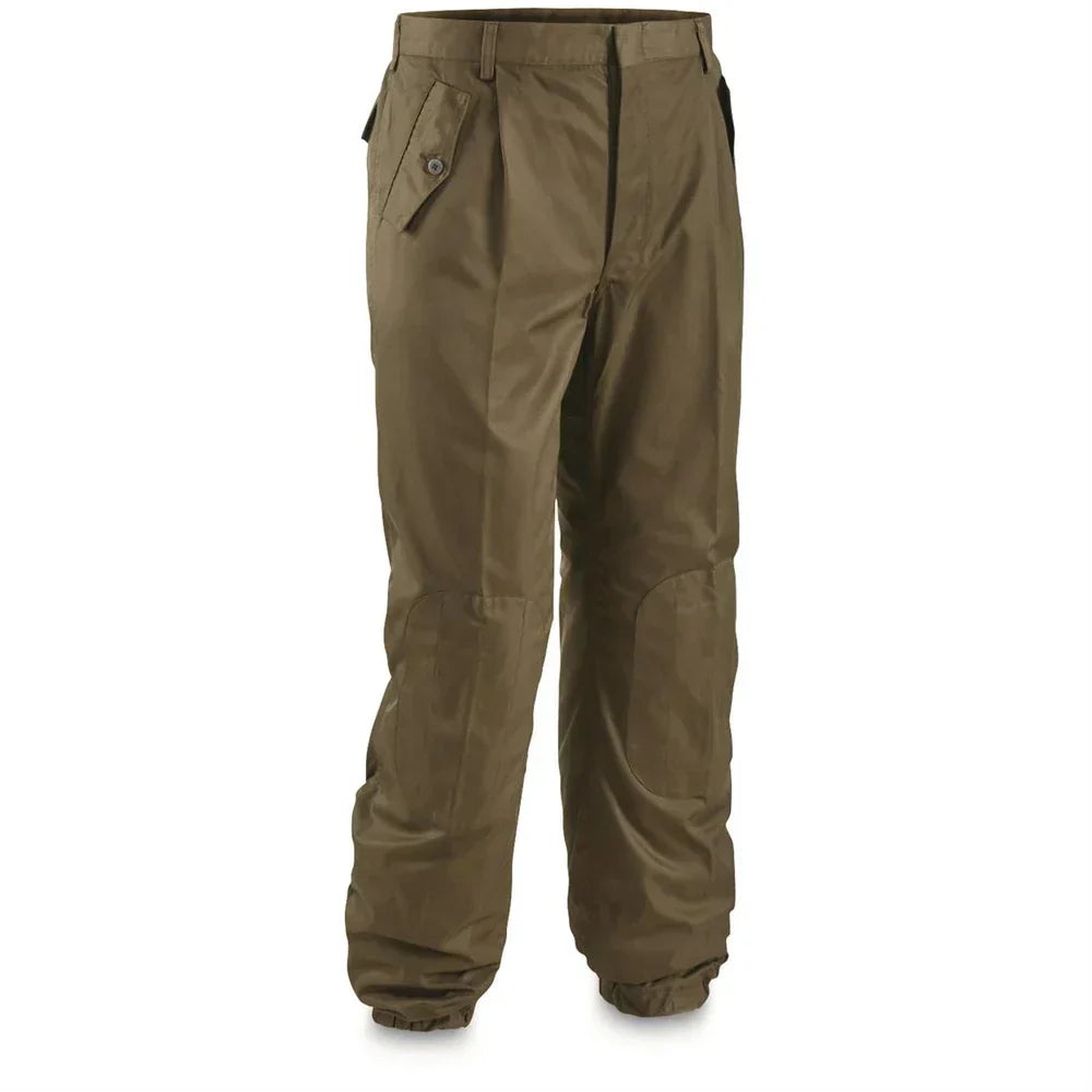 1970s-1980s Italian Esercito Italiano olive green field pants in excellent condition.