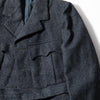 WWII Style  1950s DUTCH RAF Blue Wool Blazer- SO NEW, NOT EVEN HEMMED