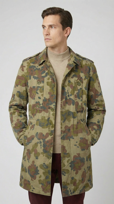 1990s Romanian Military Camo Parkas w/Removable Liner