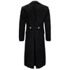 1990s Russian Navy Cadet Black Overcoat