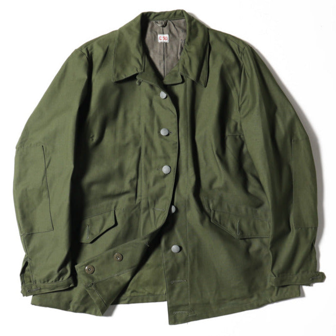 Ladies Swedish M59 Cotton Chino Field Jacket in olive green.