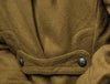 Soviet Style Khaki Classic Military Style Wool Coat - Top Rank Vintage